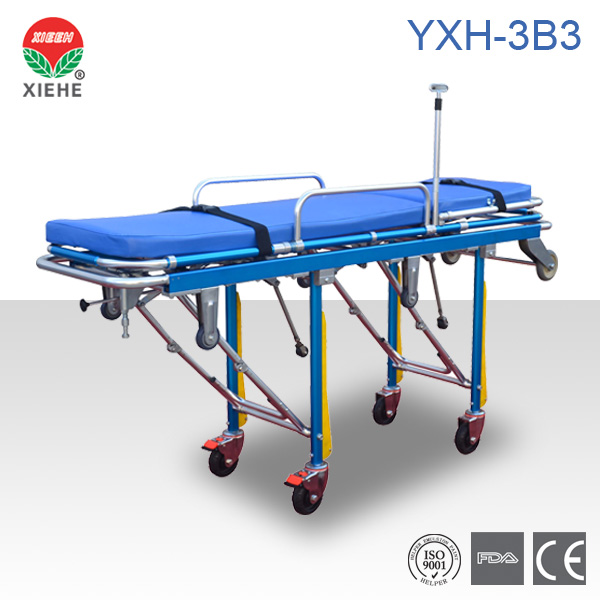 鋁合金救護(hù)車(chē)擔(dān)架YXH-3B3